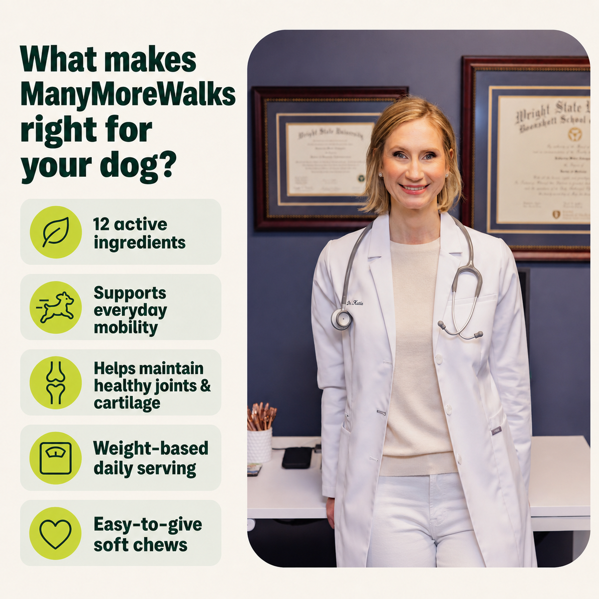 ManyMoreWalks - Hip & Joint Soft Chews